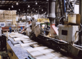 The goal of this project is to assist local Moricetown residents with barriers to employment to develop life and work skills that position them to be 'job ready' to work at local manufacturing companies such as Kyahwood Forest Products in Moricetown.  (photo by Kyahwood Forest Products)
