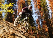 Big drops and technical trails feature throughout this exciting network of mountain biking trails in Smithers.