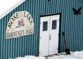 In 2009, the Rose Lake Community Club began the renovation, which included the installation of energy efficient doors, a new electric furnace, a hot water tank, a sewage system, the replacement of the insulation and roof, the drilling of a new well and an extension of the building that included storage space.