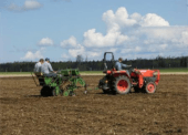 Local Cariboo-Chilcotin Farmers plant seeds for the Forage Variety Trials. Local Cariboo-Chilcotin Farmers plant seeds for the Forage Variety Trials.