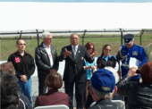 The grand opening, attended by Lt. Gov. Steven Point, was well attended by the community of Toosey!