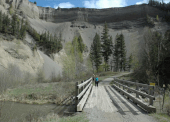 One of many trails in Williams Lake's world-class trail network.