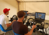 Students use the School of Minning and Exploration simulators to gain realistic experience operating heavy equipment. Students use the School of Minning and Exploration simulators to gain realistic experience operating heavy equipment.
