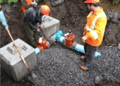 The District of Port Edward replaced the fifty year old water system, and positioned Port Edward for future community expansion.