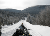 The South Cariboo has a renowned reputation as a snowmobiler's paradise. The South Cariboo has a renowned reputation as a snowmobiler's paradise.