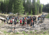 The Burns Lake Mountain Biking trails has continued to grow in popularity following the construction of the new trails.