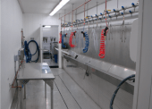 Interior of the Mobile Processing Unit.
