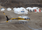 In 2008, the School of Mining and Exploration expanded its programs to offer two Mining Exploration Field Assistant courses in its bush camp classrooms in the Fort St. James and Houston areas. The courses were taught outdoors in a remote tent camp setting, just as students would conduct work in once they graduate.