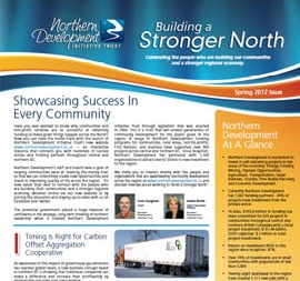 Building a Stronger North Newsletter | Northern Development